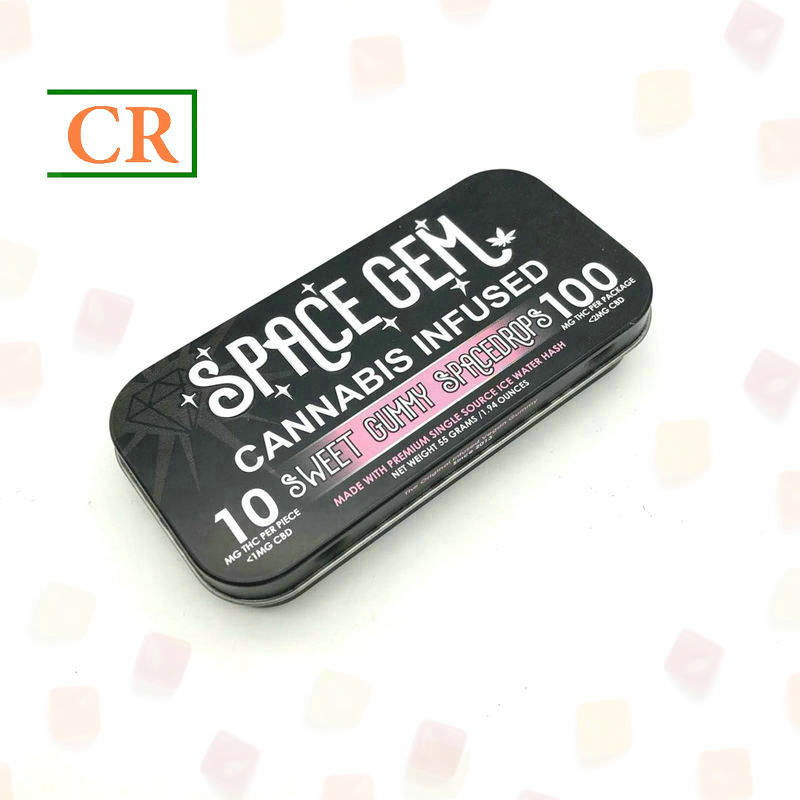 Large Hinged Child Resistant Tin Box
