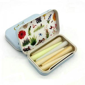 China Original Retro Flip Airtight Child Resistant Tin Case Companies and Factories | CR