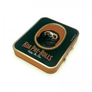 China Horizontal Child Resistant Tin with Button Companies and Factories | CR