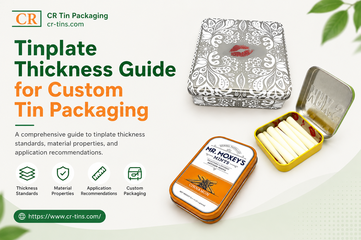 Tinplate Thickness Guide for Custom Tin Packaging