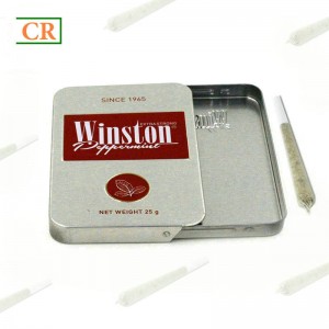 Horizontal Slide Tin Case for Prerolls