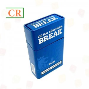Hinged Tin Box for Cigarette