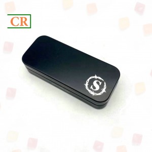 Airtight Child Resistant Tin Case for Cartridge