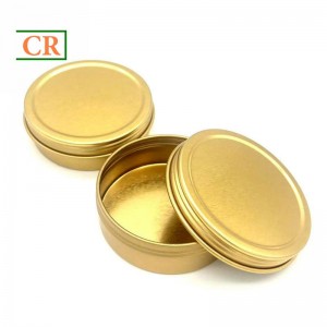 2.65 Inches Diameter Round Tin Can