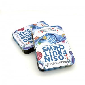 China Hinged Child Resistant Tin Box for Pre-rolls or Gummies Companies and Factories | CR