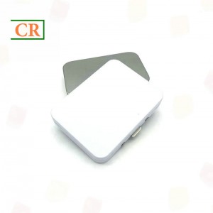 Hinged Child-Resistant Tin with One Button