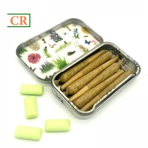 Original Retro Flip Airtight Child Resistant Tin Case