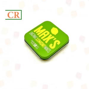 Mints Tin Case – 2.56 x 2.56 Inches