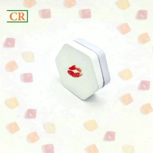 Hexagon Child Resistant Tin Box