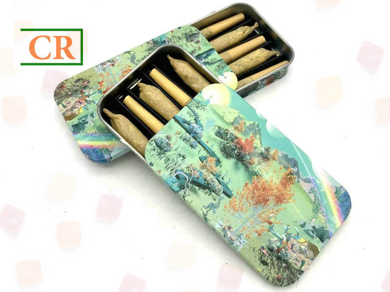 Certified Child Resistant Tin Boxes for Pre-rolls.