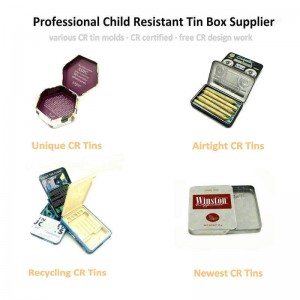 Professional  weed tin box