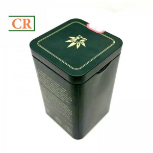 China Airtight Square Child Resistant Tin Box 2.08×2.08 Inches Companies and Factories | CR