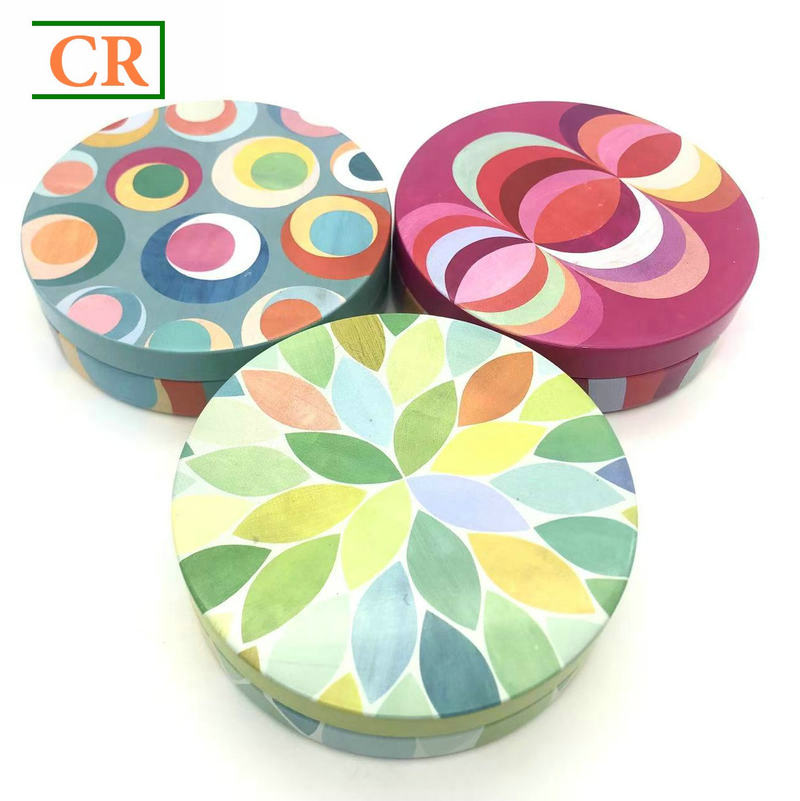 airtight round child proof tin can (1)