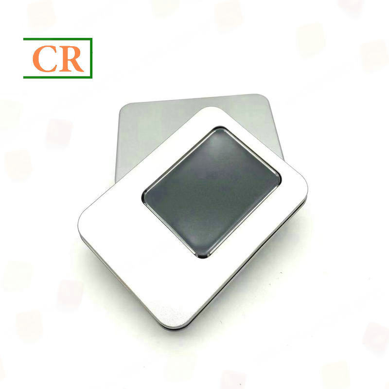 Child Resistant Tin Box with Window