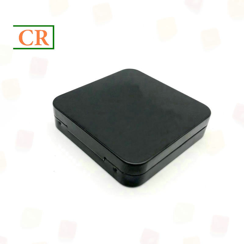 Flip Top Hinged Square Tin Case 3×3 Inches