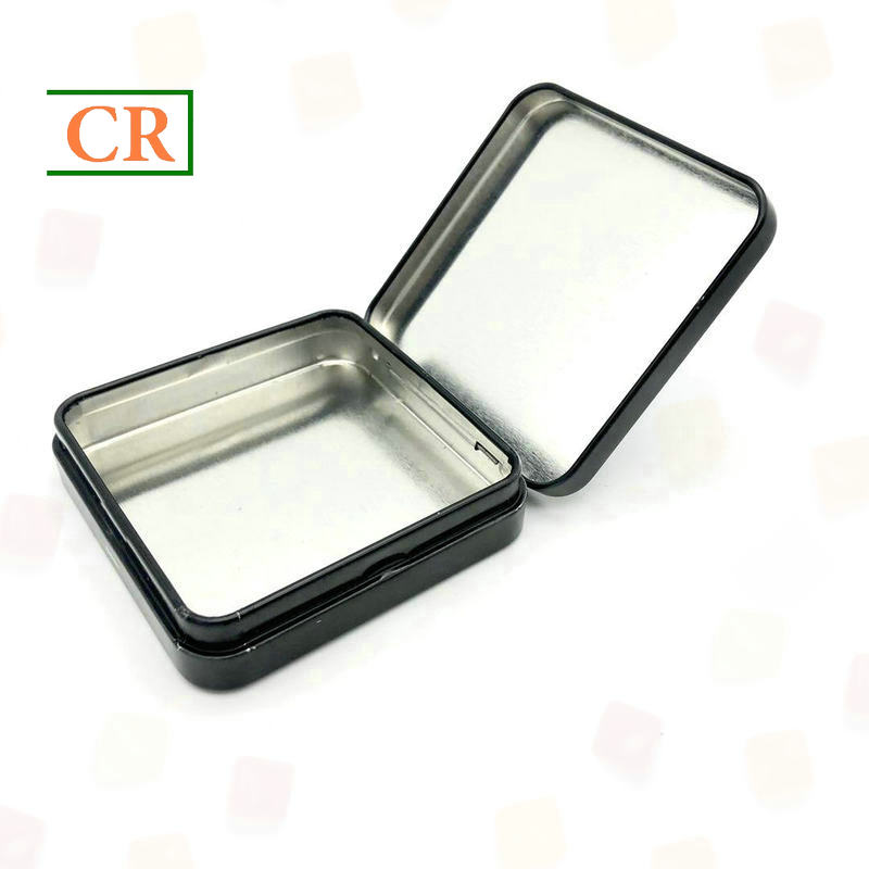 flip top hinged square tin case (4)