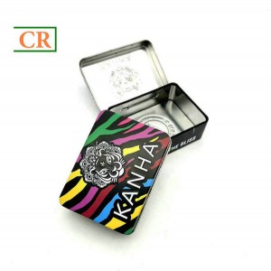 Three-pieces Hinged Tin Box