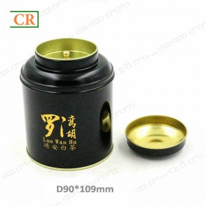 Hot-selling Flower Tin Box - Large Round Child Proof Tin Box for Marijuana Flower – CR