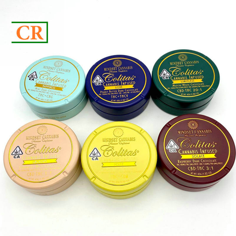 Screw Childproof Tin Can