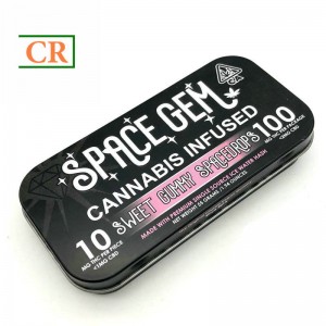 China Large Hinged Child Resistant Tin Box Companies and Factories | CR