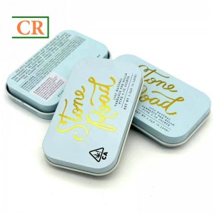 Stone Road Retro Flip Airtight Child Resistant Tin Case